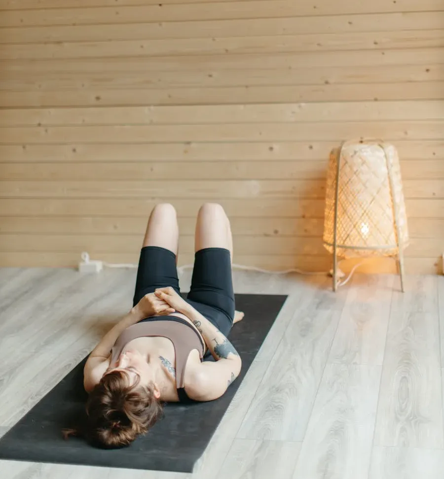 Restorative floor relaxation — Somatics mindful movement practice at Breath Centered